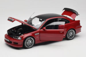 BMW M3 E46 GTR Street Raudonas Kyosho 1:18 08507R Metalas - nuotrauka 2 iš 8