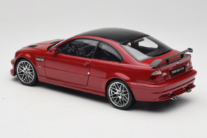 BMW M3 E46 GTR Street Raudonas Kyosho 1:18 08507R Metalas - nuotrauka 7 iš 8