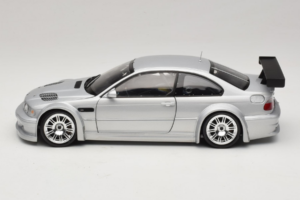 BMW M3 E46 GTR Street Sidabrinis Minichamps 1:18 100012100 Metalas - nuotrauka 4 iš 8