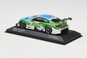 BMW M3 E92 #16 A. Farfus BMW Team RMG DTM 2012 Minichamps 1:43 410122216 Metalas - nuotrauka 3 iš 4