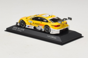 BMW M3 E92 #8 D. Werner BMW Team Schnitzer DTM 2012 Minichamps 1:43 410122208 Metalas - nuotrauka 3 iš 5