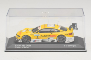 BMW M3 E92 #8 D. Werner BMW Team Schnitzer DTM 2012 Minichamps 1:43 410122208 Metalas - nuotrauka 4 iš 5