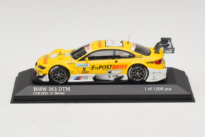 BMW M3 E92 #8 D. Werner BMW Team Schnitzer DTM 2012 Minichamps 1:43 410122208 Metalas