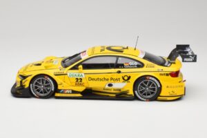 BMW M3 E92 #22 T. Glock BMW Team MTEK DTM 2013 Minichamps 1:18 100132222 Metalas - nuotrauka 4 iš 8