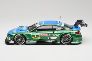BMW M3 E92 #7 A. Farfus BMW Team RBM DTM 2013 Minichamps 1:18 100132207 Metalas - nuotrauka 4 iš 8