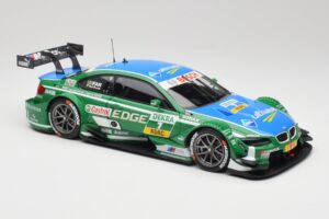 BMW M3 E92 #7 A. Farfus BMW Team RBM DTM 2013 Minichamps 1:18 100132207 Metalas - nuotrauka 6 iš 8
