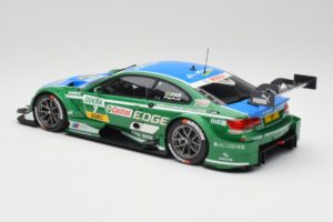 BMW M3 E92 #7 A. Farfus BMW Team RBM DTM 2013 Minichamps 1:18 100132207 Metalas - nuotrauka 7 iš 8