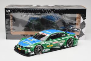 BMW M3 E92 #7 A. Farfus BMW Team RBM DTM 2013 Minichamps 1:18 100132207 Metalas - nuotrauka 8 iš 8