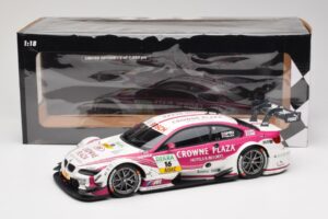 BMW M3 E92 DTM #16 BMW Team RMG A. Priaulx 2013 Minichamps 1:18 100132216 Metalas - nuotrauka 8 iš 8