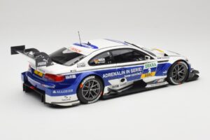 BMW M3 E92 #2 D. Werner BMW Team Schnitzer DTM 2013 Minichamps 1:18 100132202 Metalas - nuotrauka 3 iš 8