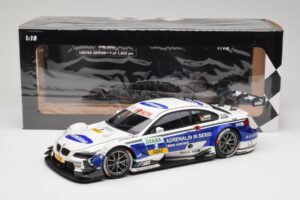 BMW M3 E92 #2 D. Werner BMW Team Schnitzer DTM 2013 Minichamps 1:18 100132202 Metalas - nuotrauka 8 iš 8