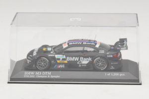 BMW M3 E92 #7 B. Spengler BMW Team Schnitzer DTM Champion 2012 Minichamps 1:43 410122207 Metalas - nuotrauka 4 iš 5