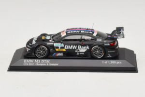 BMW M3 E92 #7 B. Spengler BMW Team Schnitzer DTM Champion 2012 Minichamps 1:43 410122207 Metalas