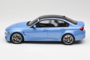 BMW M3 F80 Yas Marina Mėlynas GT Spirit 1:18 GT055 Derva - nuotrauka 3 iš 6