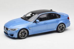 BMW M3 F80 Yas Marina Mėlynas GT Spirit 1:18 GT055 Derva