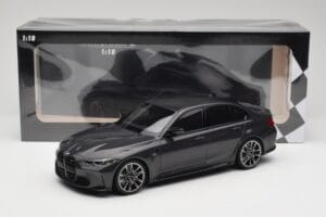 BMW M3 G80 Juodas Metalinis Minichamps 1:18 155020202 Metalas - nuotrauka 6 iš 6