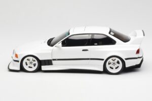 BMW M3 GTR E36 Khyzyl Saleem Alpine Baltas Otto 1:18 OT1051 Derva - nuotrauka 3 iš 6