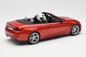 BMW M4 F83 Kabrioletas Sakhir Oranžinis Paragon 1:18 PA-97111 Metalas - nuotrauka 3 iš 8