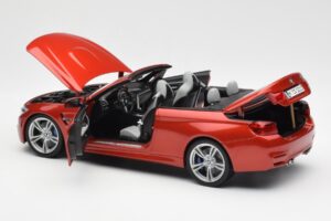BMW M4 F83 Kabrioletas Sakhir Oranžinis Paragon 1:18 PA-97111 Metalas - nuotrauka 5 iš 8