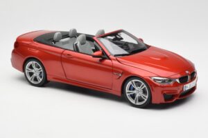 BMW M4 F83 Kabrioletas Sakhir Oranžinis Paragon 1:18 PA-97111 Metalas - nuotrauka 6 iš 8