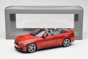 BMW M4 F83 Kabrioletas Sakhir Oranžinis Paragon 1:18 PA-97111 Metalas - nuotrauka 8 iš 8