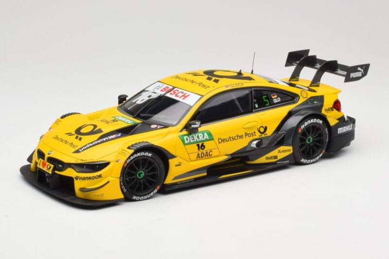 BMW M4 F82 #16 BMW Team RMG T. Glock DTM 2018 Minichamps 1:18 155182816 Metalas