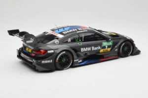 BMW M4 F82 #7 BMW Team RBM B. Spengler DTM 2018 Minichamps 1:18 155182807 Metalas - nuotrauka 2 iš 6