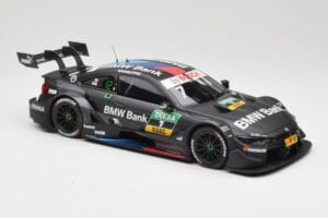 BMW M4 F82 #7 BMW Team RBM B. Spengler DTM 2018 Minichamps 1:18 155182807 Metalas - nuotrauka 4 iš 6