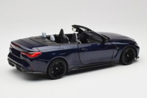 BMW M4 G82 Kabrioletas Mėlynas Metallic Minichamps 1:18 110021031 Metalas - nuotrauka 3 iš 8