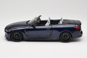 BMW M4 G82 Kabrioletas Mėlynas Metallic Minichamps 1:18 110021031 Metalas - nuotrauka 4 iš 8