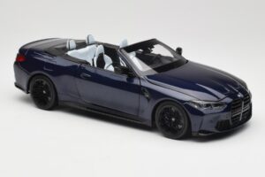 BMW M4 G82 Kabrioletas Mėlynas Metallic Minichamps 1:18 110021031 Metalas - nuotrauka 6 iš 8