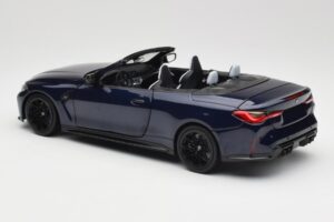 BMW M4 G82 Kabrioletas Mėlynas Metallic Minichamps 1:18 110021031 Metalas - nuotrauka 7 iš 8