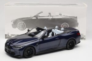 BMW M4 G82 Kabrioletas Mėlynas Metallic Minichamps 1:18 110021031 Metalas - nuotrauka 8 iš 8