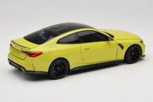 BMW M4 G82 Geltonas Prekybos Atstovų Leidimas Minichamps 1:18 80435A51949-R1 Metalas - nuotrauka 3 iš 10