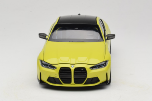 BMW M4 G82 Geltonas Prekybos Atstovų Leidimas Minichamps 1:18 80435A51949-R1 Metalas - nuotrauka 4 iš 10