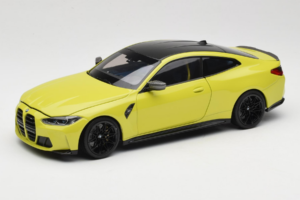 BMW M4 G82 Geltonas Prekybos Atstovų Leidimas Minichamps 1:18 80435A51949-R1 Metalas