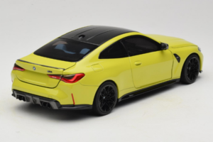 BMW M4 G82 Geltonas Prekybos Atstovų Leidimas Minichamps 1:18 80435A51949-R1 Metalas - nuotrauka 5 iš 10