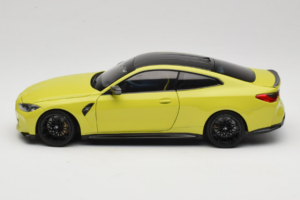 BMW M4 G82 Geltonas Prekybos Atstovų Leidimas Minichamps 1:18 80435A51949-R1 Metalas - nuotrauka 6 iš 10