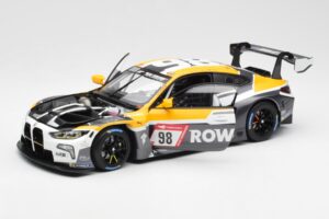 BMW M4 G82 GT3 Rowe Racing #98 ADAC 24 Hours Nürburgring 2022 Minichamps 1:18 113222098 Metalas - nuotrauka 2 iš 8