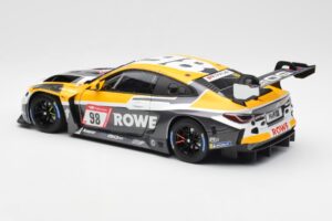 BMW M4 G82 GT3 Rowe Racing #98 ADAC 24 Hours Nürburgring 2022 Minichamps 1:18 113222098 Metalas - nuotrauka 7 iš 8