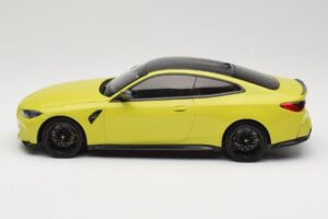 BMW M4 G82 Geltonas Minichamps 1:18 155020120 Metalas - nuotrauka 3 iš 6
