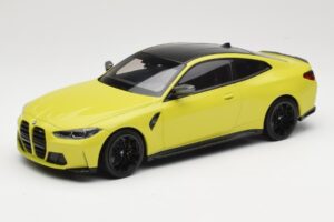 BMW M4 G82 Geltonas Minichamps 1:18 155020120 Metalas