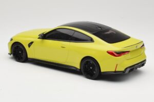 BMW M4 G82 Geltonas Minichamps 1:18 155020120 Metalas - nuotrauka 5 iš 6