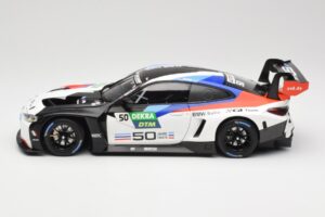 BMW M4 GT3 Ceccato Racing #50 T. Glock DTM Imola 2022 Minichamps 1:18 113222050 Metalas - nuotrauka 4 iš 8