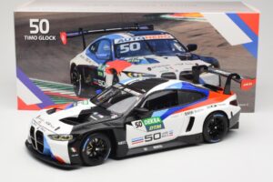 BMW M4 GT3 Ceccato Racing #50 T. Glock DTM Imola 2022 Minichamps 1:18 113222050 Metalas - nuotrauka 8 iš 8