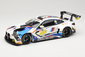 BMW M4 GT3 #46 V. Rossi / A. Farfus / M. Martin Team WRT 12 Hours of Bathurst 2023 Minichamps 1:18 113232146 Metalas