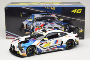 BMW M4 GT3 #46 V. Rossi / A. Farfus / M. Martin Team WRT 12 Hours of Bathurst 2023 Minichamps 1:18 113232146 Metalas - nuotrauka 8 iš 8