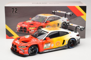 BMW M4 GT3 #72 D. Harper / M. Hesse / C. Weerts BMW M Team RMG 24 Hours of Nurburgring 2024 Minichamps 1:18 113242072 Metalas - nuotrauka 8 iš 8