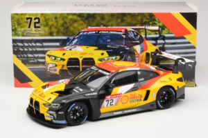 BMW M4 GT3 #72 D. Harper / M. Hesse / N. Verhagen BMW Junior Team 24 Hours of Nurburgring 2023 Minichamps 1:18 113232072 Meta - nuotrauka 8 iš 8
