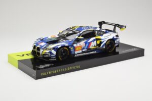BMW M4 GT3 Team WRT #46 V. Rossi / A. Al-Harthy / M. Martin DNF 24 Hours of Le Mans 2024 Minichamps 1:18 113242446 Metalas - nuotrauka 2 iš 8